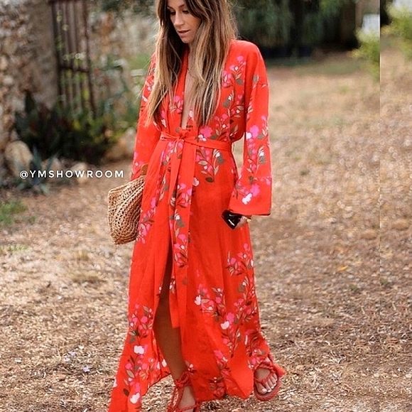 Zara Dresses & Skirts - ZARA long floral dress
